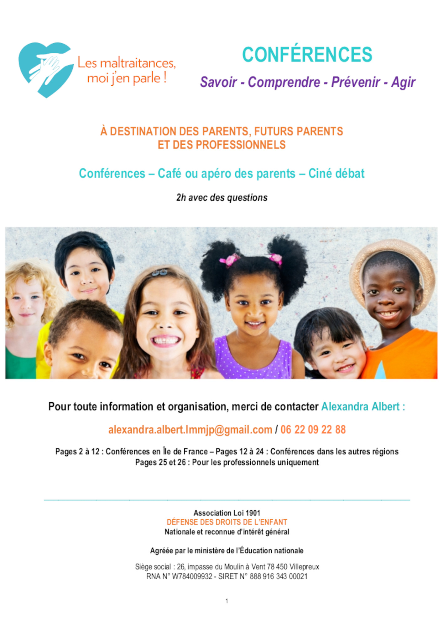Conférences Septembre 2025